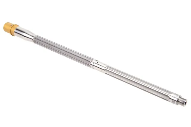 Rainier Arms UltraMatch .308 Rifle Gas .875 Gas Block Fully Fluted TiN Extension Barrel - 22"