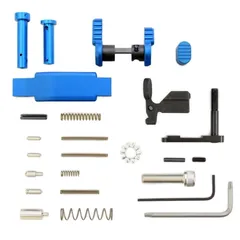Armaspec .223/5.56 Superlight Lower Parts Kit SS/Blue