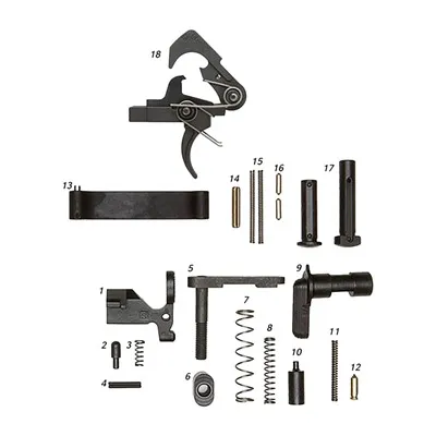 AR-15 Lower Parts Kit W/ QMS Trigger