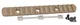 Precision Reflex .308 DPMS Round Intermediate Forearm Tactical Rail 5.5 in Flat Dark Earth