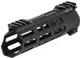 UTG Pro Forerunner 7in M-LOK Free Float Handguard Black