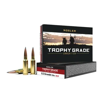 Trophy Grade 6.5 Grendel 129gr Accubond Long Range Spitzer 20/Box