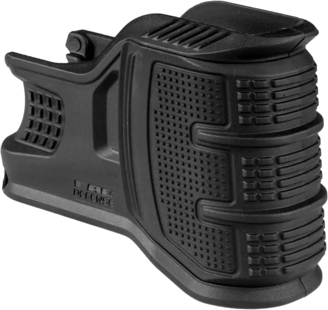 FAB Defense MOJO Improved Mag-Well w/Replaceable Grips Black