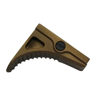 Gripstop Aluminum Picatinny Earth Brown