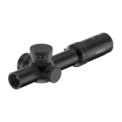 M8xi 1-8x24mm SFP Illuminated G2b Mil-Dot Reticle Black