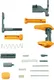Timber Creek AR Lower Parts Kit Orange AR LPK OA
