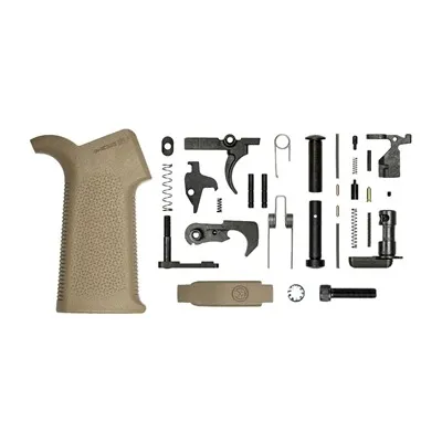 Lower Parts Kit W/MOE SL Grip For AR-15 FDE