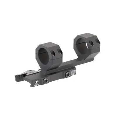 Delta Cantilever Scope Mount - 30mm 0 MOA 2 Cantilever Mount, Black