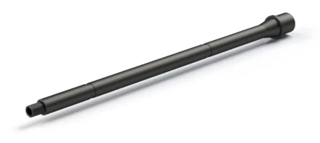 FM Products Ultra Light Barrel 9mm 16 inch 1-10 Twist 1/2-36 Thread 41V50 Steel Black