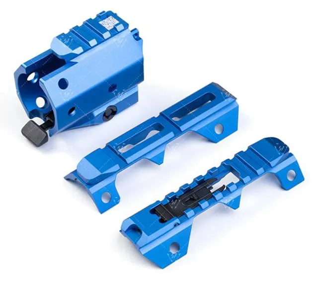 Strike Industries GridLok Sight / Rail Attachments Blue