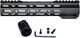 Presma AR-15 M-LOK Free Float Handguard 10 in Black