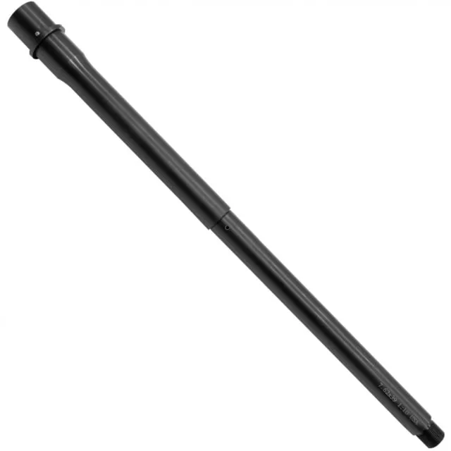 Tiger Rock Threaded Barrel AR 762x39 16in Carbine Gas System 1-10 Twist 5/8x24 Thread Pitch Black Nitride Finish Black Large