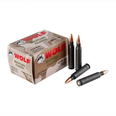 Wpr Military Classic 223 Remington 62gr Hollow Point 20/Box