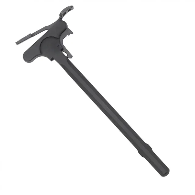 Tiger Rock AR-15 Tactical Charging Handle w/ Oversized Latch 2 Black Small