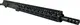 Moriarti Complete Upper Receiver AR-15 .300 AAC Blackout 16 inch Barrel Medium Profile Pistol Length 1x7 Twist 5/8X24 Thread M-LOK Handguard Triport