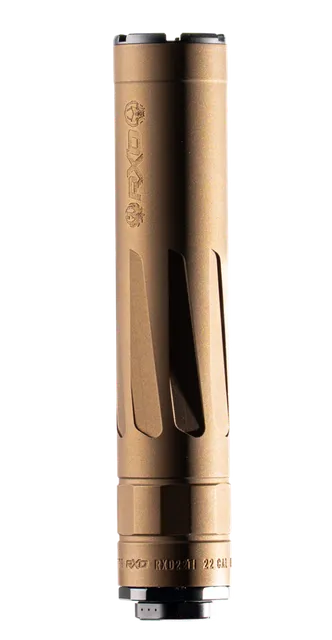 Dead Air RXD22Ti .22LR Suppressor, Burnt Bronze