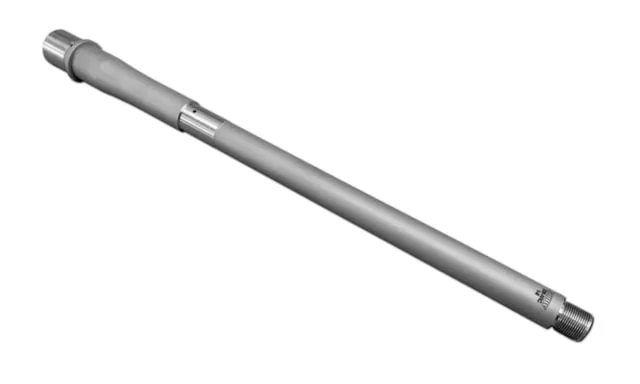 Shaw AR-15 338 ARC Threaded Barrel 14.5in No Flute HBAR Profile 1-8 Twist 5/8-24 Thread Matte Stainless