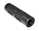 Sniper AR-15 7in Pistol Tubular / Round Forend Handguard 6061-T6 Aluminum .223/5.56 Mid-Length Matte Black