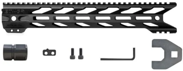 STNGR HWK M-LOK Free Float Handguard for AR15/M4 Anodized Black 13.5in