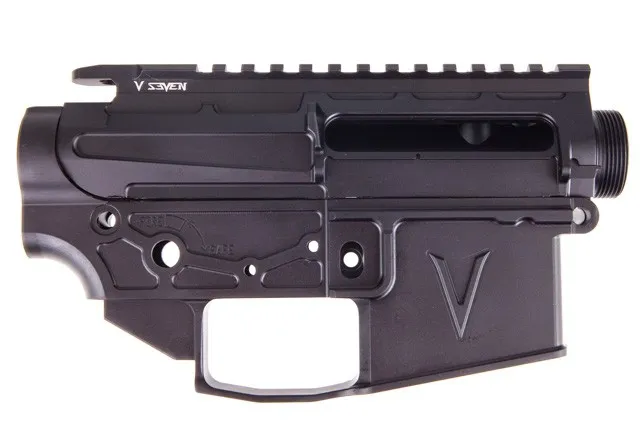 V Seven 7075 LR Enlightened AR-15 Receiver Set