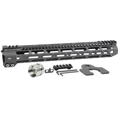 AR-15 Ultralight Handguards M-LOK - 14 Ultralight Handguard W/ Titanium Hardware M-LOK