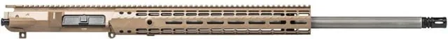 Aero Precision Complete Upper Receiver M5E1 24in Barrel 6.5mm Creedmoor Rifle Length 1-8 Twist 416R Stainless Steel EM15 Handguard FDE Cerakote