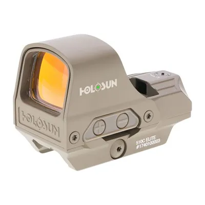 Long Gun HS510C 2 MOA Green Circle Dot Reflex Optic Sight FDE