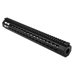 NcSTAR Vism M and P 15-22 KeyMod Free Float Handguard Black 15 in Length