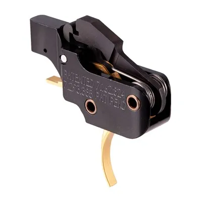 AR Gold Curved Trigger Adjustible