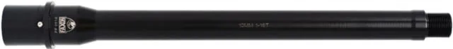 Faxon Firearms AR 9 Threaded Barrel 10mm Auto 10.5 inch Light Taper 1-16 Twist No Gas Port 5/8x24 Nitride Black