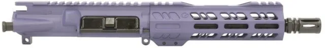 Grid Defense Complete Upper Receiver 9mm 9x19 Para 7.5 inch 4150 Light HBAR Barrel 1-10 Twist 7 inch Octagon M-LOK Rail A2 Flash Hider Tactical Grape