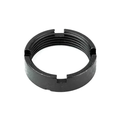 LBE Unlimited Manganese Phosphate Coated AR-15 Castle Nut, Black
