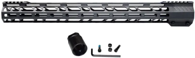 Kexuan M-LOK Free Float Handguard for .308 DPMS High Profile Uppers 19.5 in Black