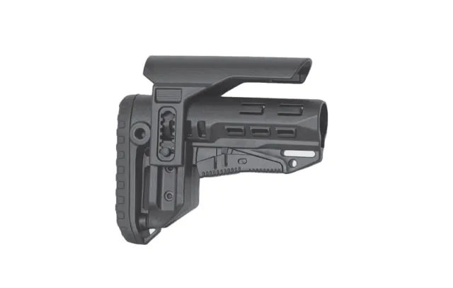 DLG Tactical TBS Compact Buttstock w/ CCP Mil Spec Black