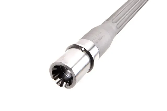 Rainier Arms Match 6.5 Creedmoor Rifle Barrel - 18 Fluted Full Length .800 Gas Block