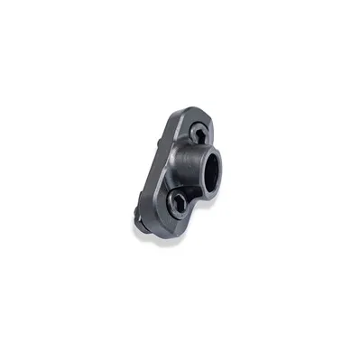 Angled M-LOK QD Sling Swivel Socket For AR-15 Black
