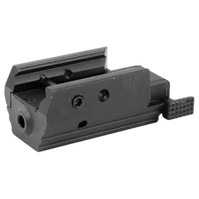 NCSTAR Red Laser w/ Weaver Mount Fits Picatinny &Weaver Rail, Black