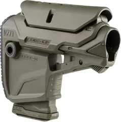 FAB Defense GL CP M4 Survival Buttstock w/ Built-in Mag Carrier Olive Drab Green fx-glcoremagcpg