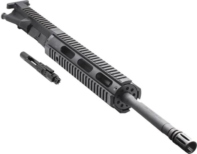 Tiger Rock AR-15 Complete Upper Receiver 5.56mm 24in 16in Barrel M4 Carbine 1x8 Twist 1/2x28 Thread 10in Quad Rail Handguard Brake Nitride Anodized