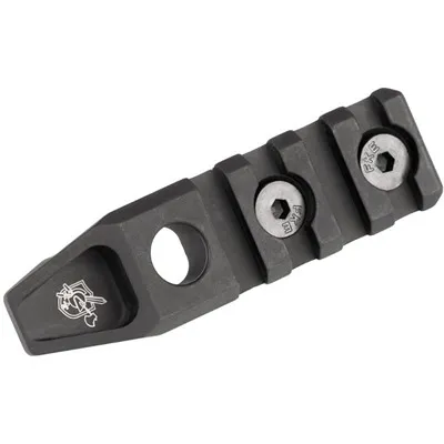 M-LOK Rail Section W/QD Socket 4-Slot Black
