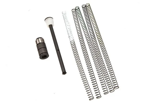 JP Enterprises GEN 2 AR15 Silent Captured Spring Builder Kit with 5 Alternative Spring Pack -Heavy Version