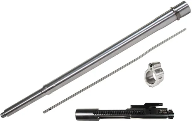 ODIN Works AR-15 22 ARC 16.1in Threaded Barrel 1/2-28 TPI 1-7 Twist UltraLite Profile Intermediate Gas Placement with Tunable Gas Block and Gas Tube