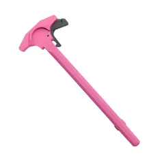 Tiger Rock AR-15 Tactical TALON Style Charging Handle w/Oversized Latch Non-Slip Pink Small