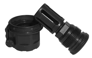 Silent Steel USA Flash Hider, 5.56, 1/2x28