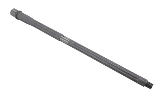 Shaw AR-15 350 Legend Threaded Barrel Straight Flute 18in HBAR Profile 1-16 Twist 9/16-24 Thread Matte Stainless