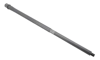 Shaw AR-15 22 ARC Threaded Barrel No Flute 22in HBAR Profile 1-7 Twist 1/2-28 Thread Matte Stainless