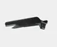 Emissary Development Integrated Rail Panel Winged w/ Forward Stop Black
