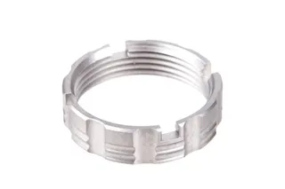 Ascend Armory Castle Nut – Stainless Steel Bead Blast
