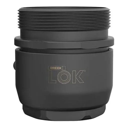 Breek Arms Breek-LOK 3QD Quick Detach Suppressor Mount HUB Assembly - Titanium