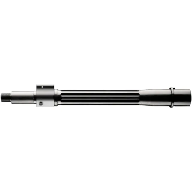 VKTR Industries Hammer Forged DI 5.56mm NATO Threaded Barrel 10.5in Fluted Carbine Length 1-7 Twist Nitride Black